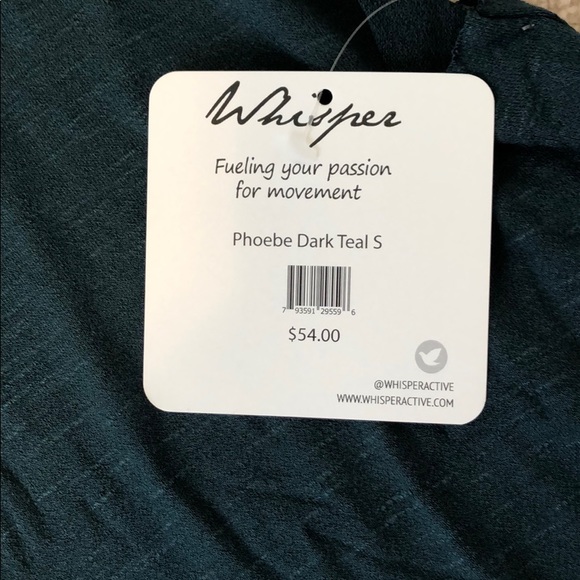 BNWT Whisper Twisted Back Tank Top - Picture 5 of 8